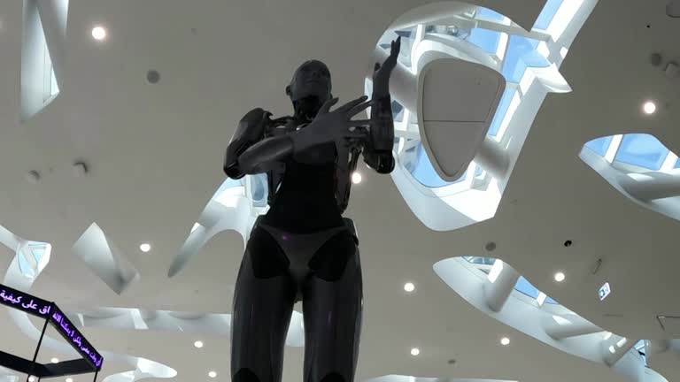 ‘It’s kind of magic’ – Humanoid robot greets visitors at Dubai Museum
