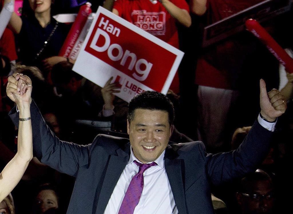 Toronto MP Han Dong...