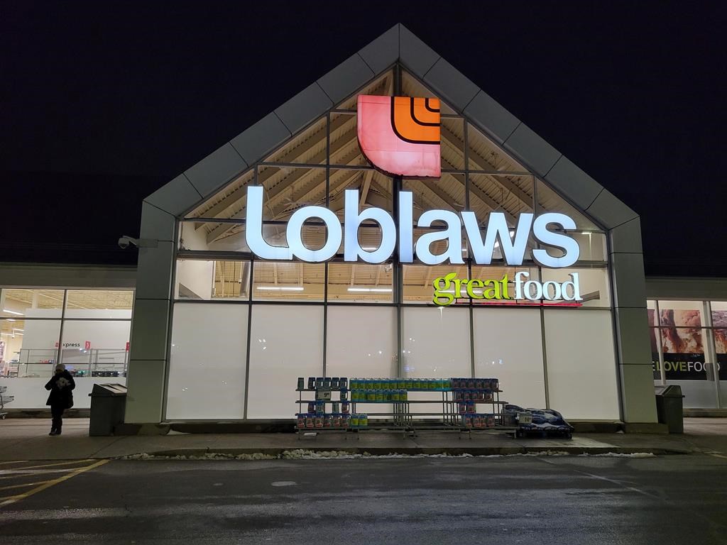 Loblaw agrees to sign...