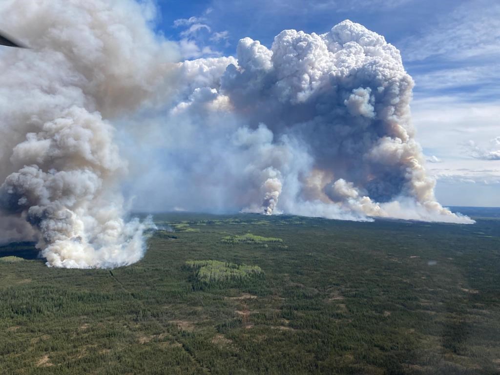 Wildfire service warns winds may fan ‘aggressive’ blazes in B.C.’s north